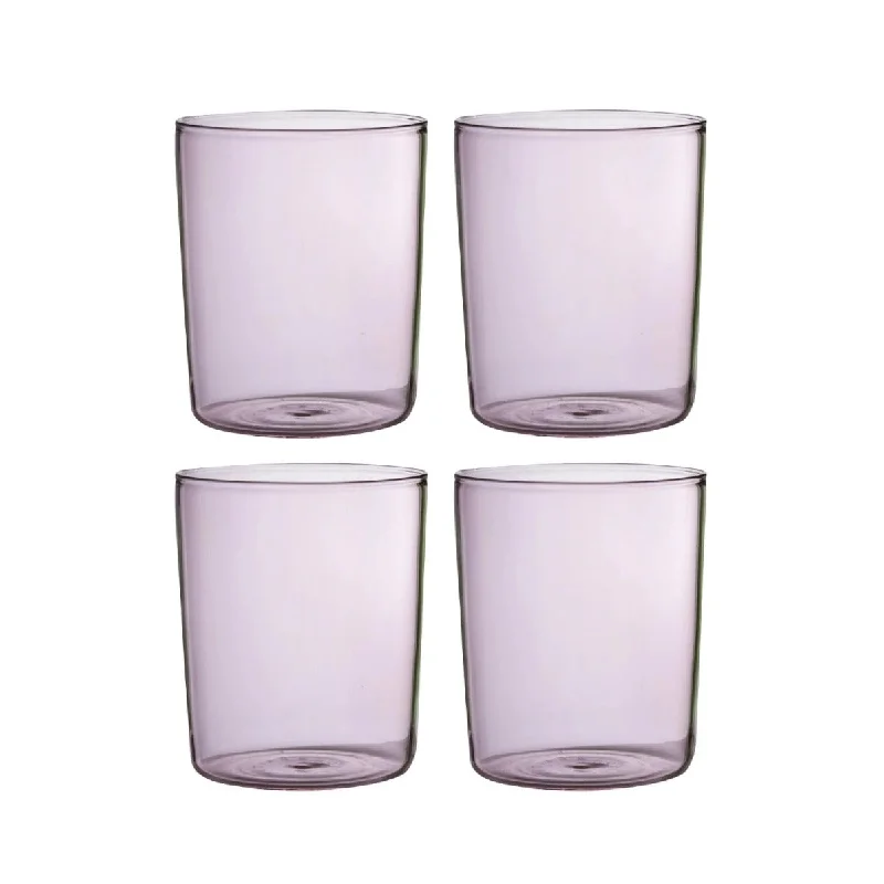 Maison Balzac Tumblers Large Pink Set of 4