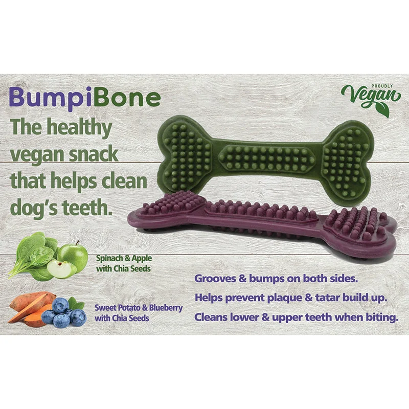 Vegan Dog Chews -  the Maks Patch 'BumpiBone'