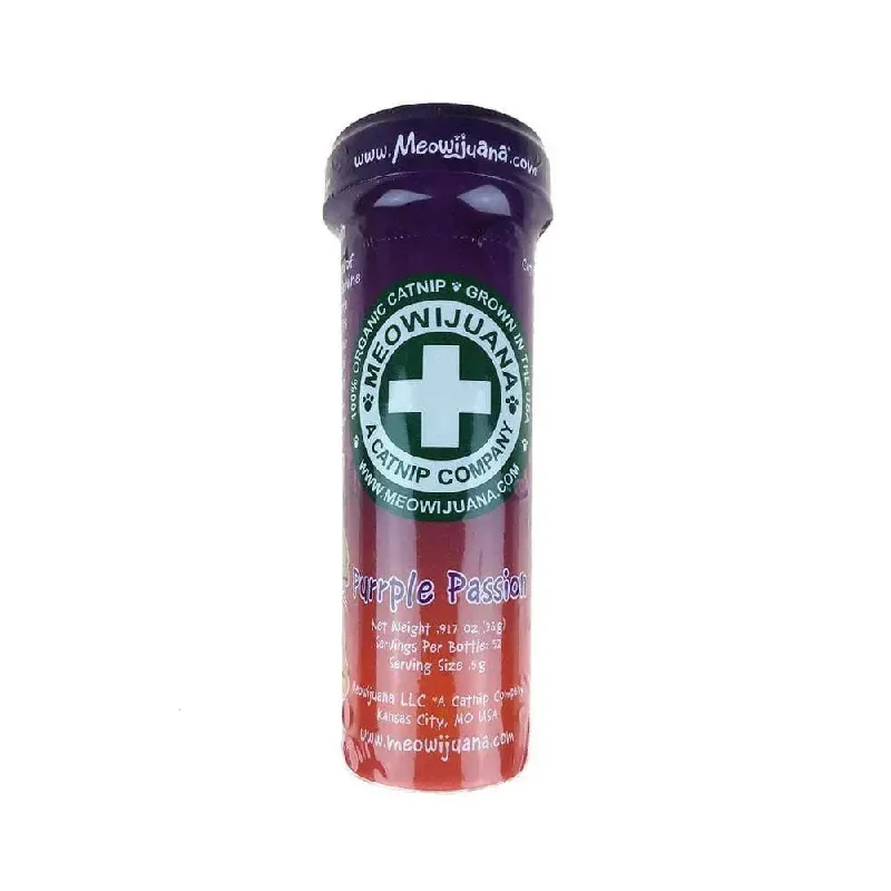 Meowijuana® Purrple Passion - Silvervine & Catnip Blend Large 26 Gm