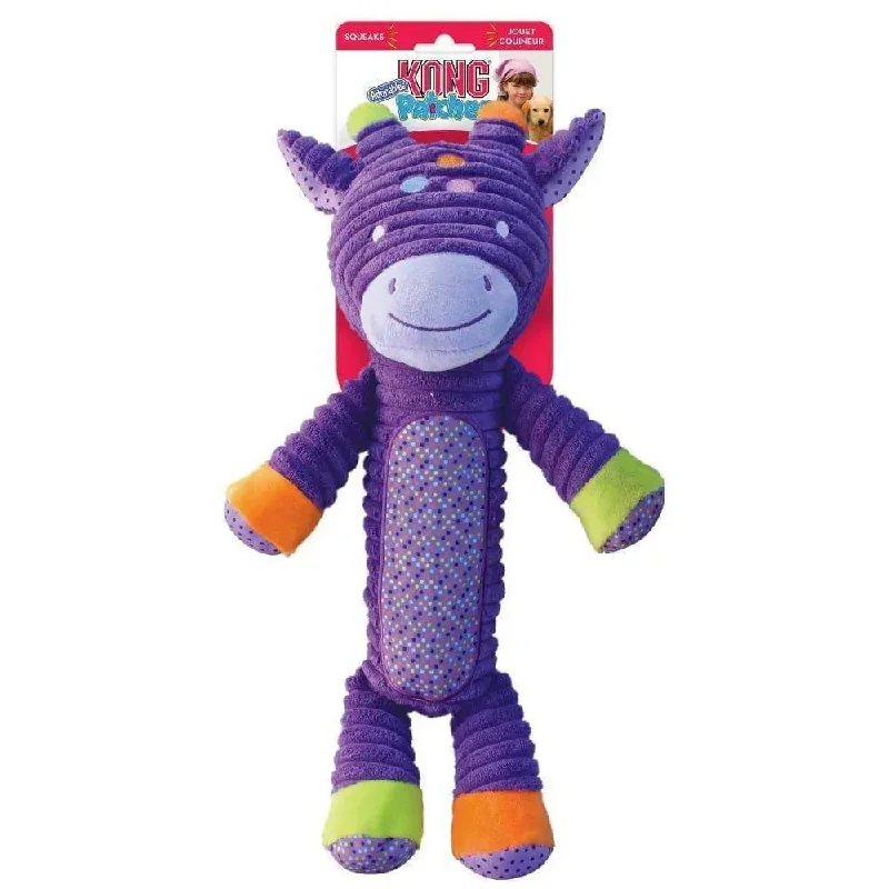 Kong® Patches Adorables Giraffe Dog Toys Purple Extra Large