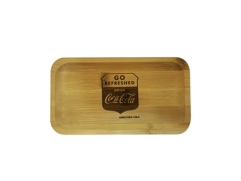 Bamboo Tray COCA-COLA AS1 18cm x 10cm