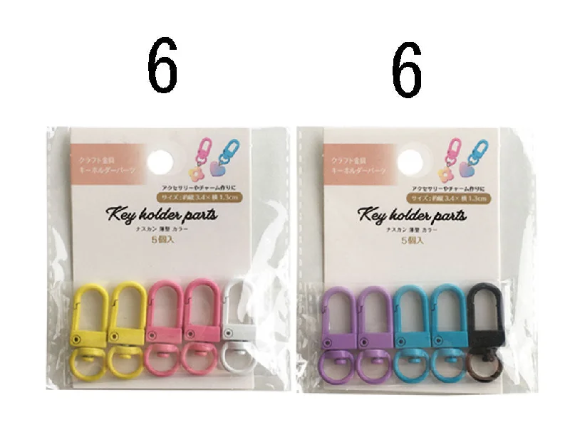 Snap parts thin type 5P color KKP-31