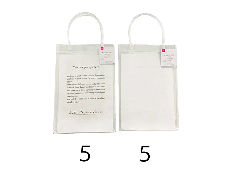Marche Bag - Logo - 11.41in X 7.87in X 3.14in - 29cm X 20cm X 8cm