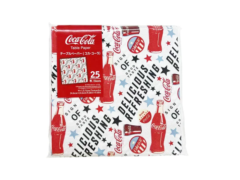 Table Paper - Coca-Cola - LECC - B - 25sheets -