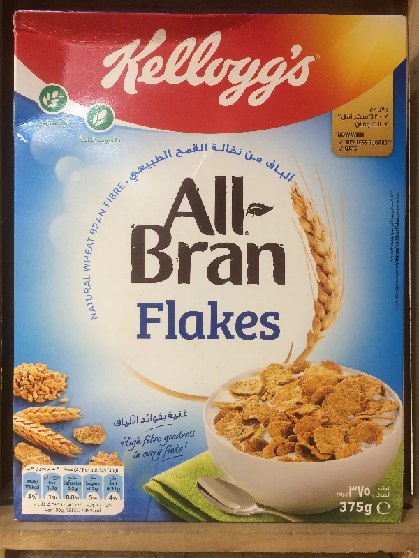 Kellogg's All Bran Flakes 375g Cereal
