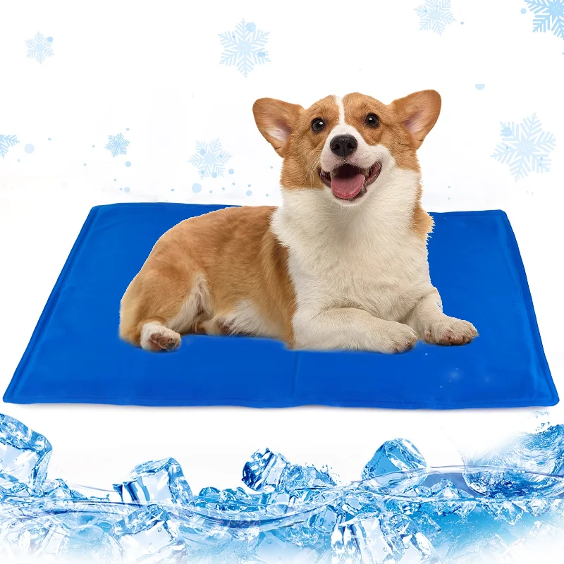 Dog Cooling Mat, Pet Cooling Mat For Dogs And Cats, Pressure Activated Dog Cooling Pad, No Water Or Refrigeration Needed, Non-Toxic Gel Dog Cooling Mat, Pet Cooling Mat For Dogs And Cats, Pressure Activated Dog Cooling Pad, No Water Or Refrigeration Needed, Non-Toxic Gel