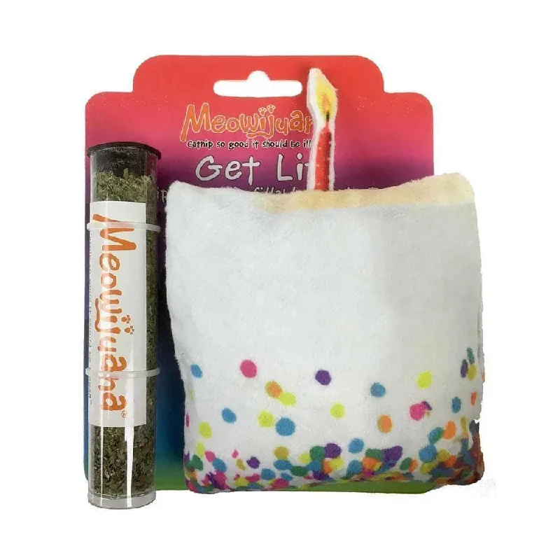 Meowijuana® Get Higher Refillable Kite Cat Toys