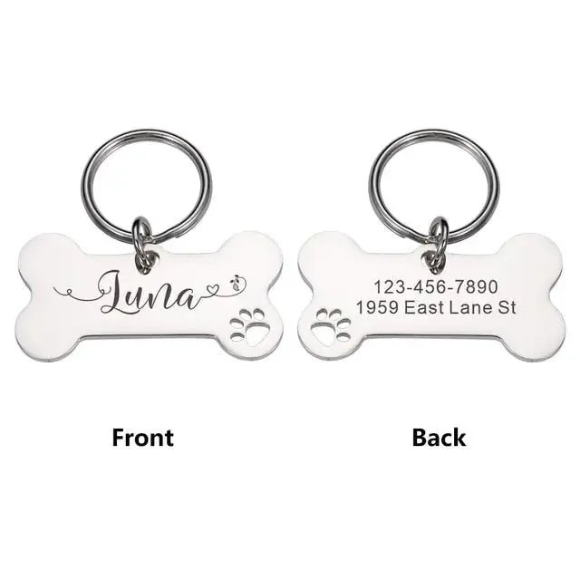 Anniepaw Personalized Pet  Dog Tags