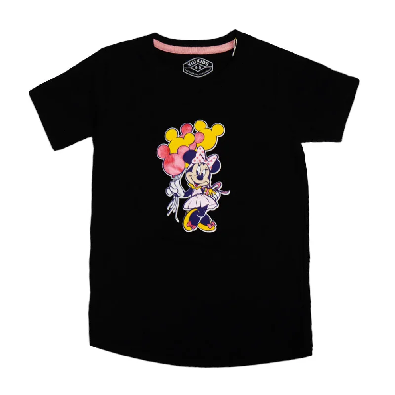 GIRLS S/S ROUND NECK T.SHIRT N&E MZS-24 4-5 YEAR 850