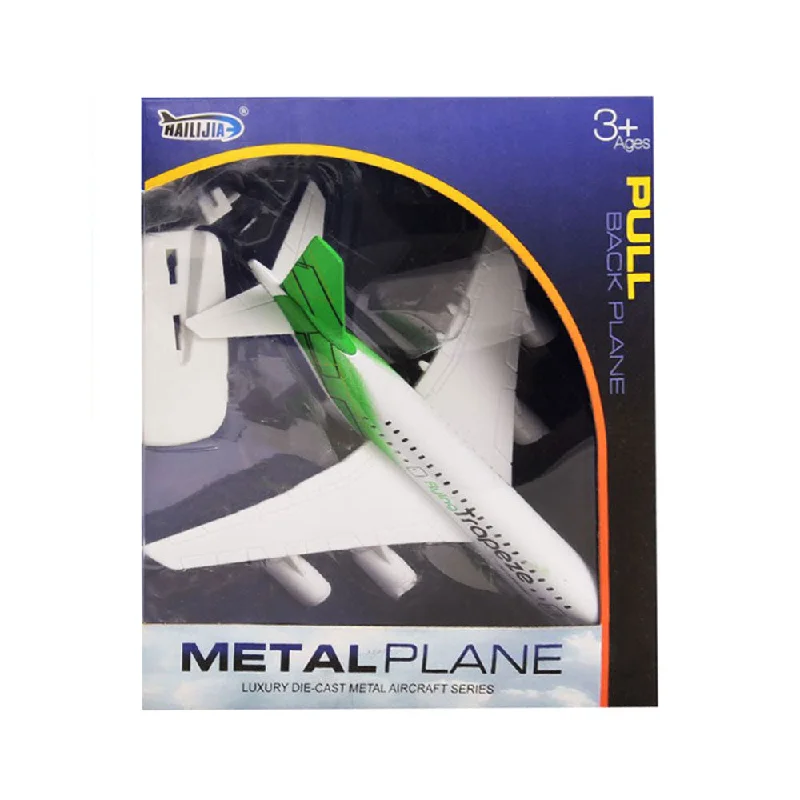 H180-1A DIE CAST METAL PULL BACK PLANE IR