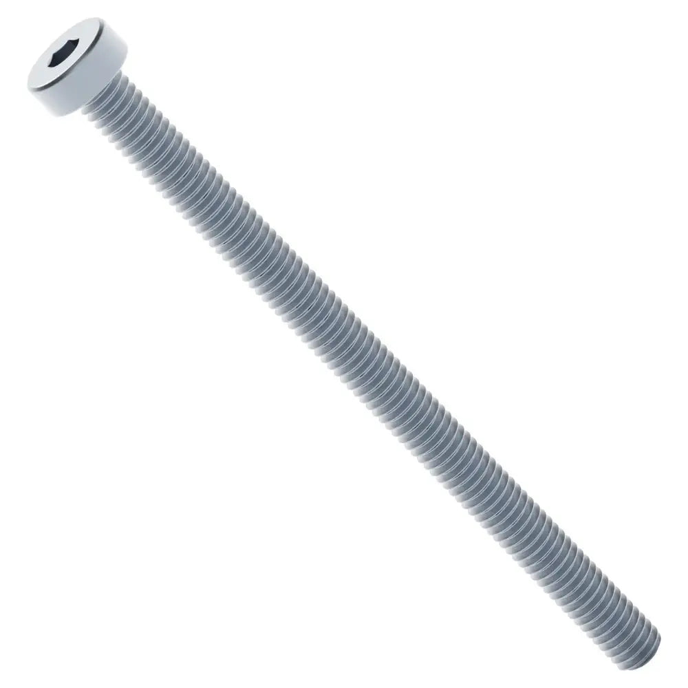 ServoCity 2804 Series Zinc-Plated Steel Low Profile Socket Head Screw (M4 x 0.7mm, 60mm Length) - 25 Pack