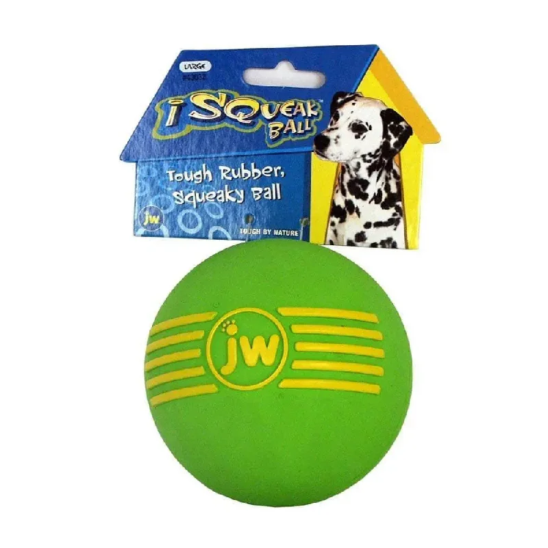 JW® iSqueak® Ball Dog Toys Color Large