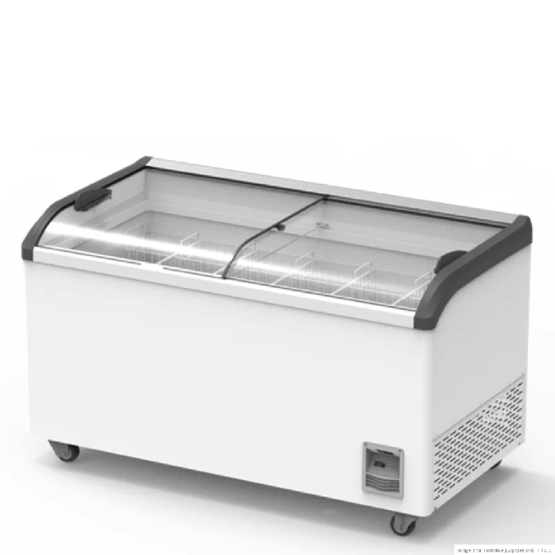 Thermaster Heavy Duty Supermarket Glass Sliding Lid Freezers 506L SD-506K