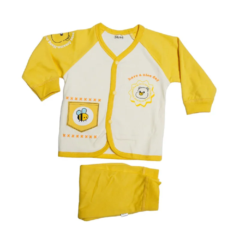 BOYS L/S 2PC PAJAMA SUIT MZS-24 0-6M 501