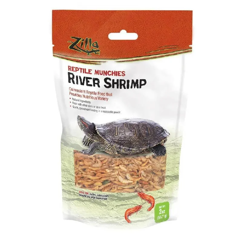 Zilla® Freeze Dried Reptile Munchies River Shrimp 2 oz