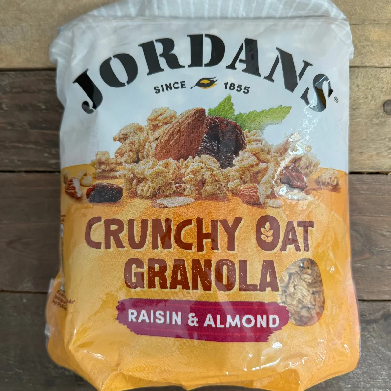 2x Jordans Crunchy Oat Granola Raisin & Almond Bags (2x750g)