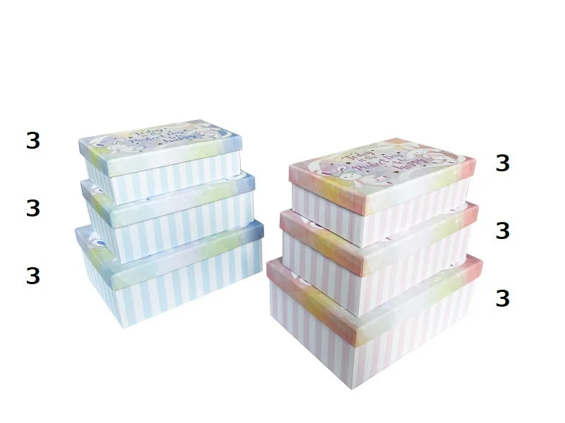 Paper Box -Fairy Tale - 3 Sizes-