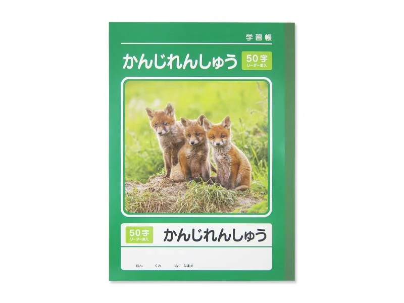 Workbook -Kanji Practice - 50 Characters - 40 Sheets-