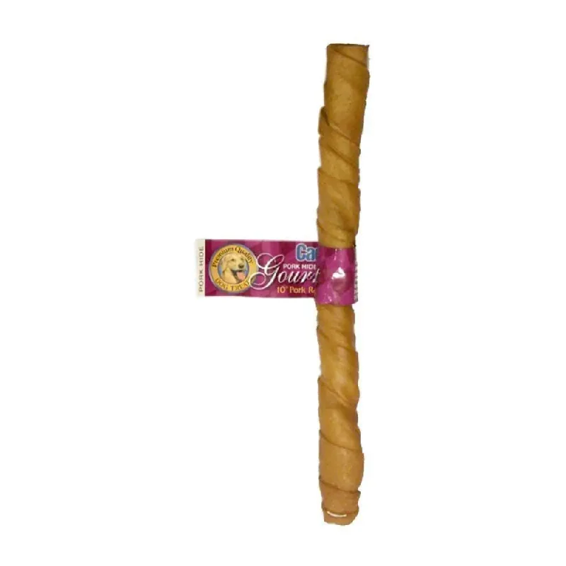Cadet® Pork Hide Roll Dog Treats 10 Inch