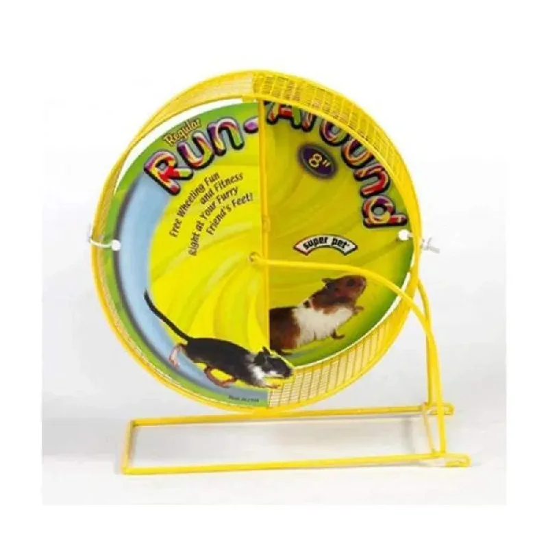 Kaytee® Run-Around Exercise Wheel for Small Animal Assorted Color Regular 8 Inch Dia