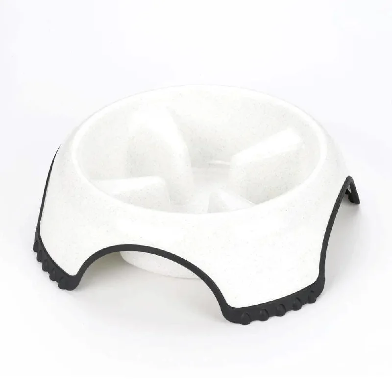 JW® Skid Stop® Slow Feed Bowl Assorted Color 6 Cups Jumbo