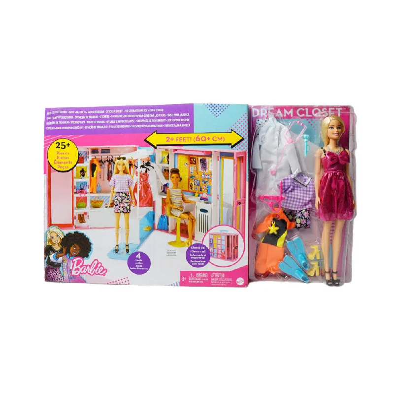GBK10 BARBIE DREAM CLOSET 25+PCS H.B
