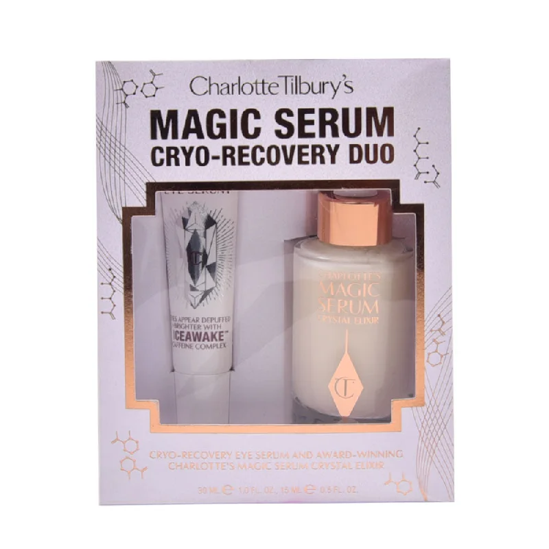 CHARLOTTE TILBURY MAGIC SERUM CRYO-RECOVERY DUO SET (30ML 15