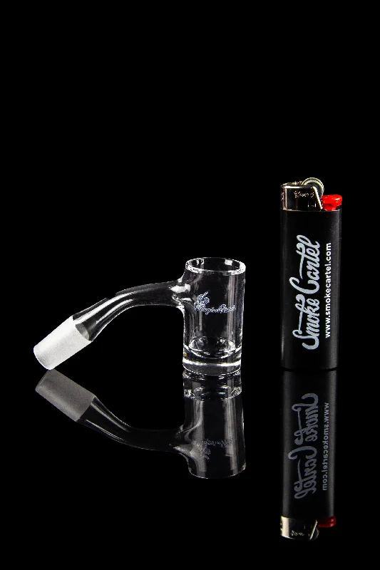 Honeybee Herb Honey Hybrid Quartz Banger - Black Line