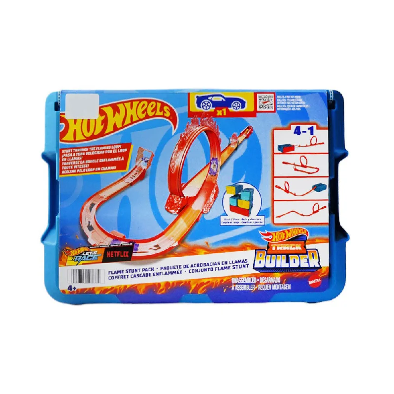 HMC04 HW TB FLAME STUNT PACK TRACK BOX