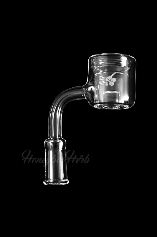 Honeybee Herb Thermal Core Reactor Quartz Banger - Yellow Line