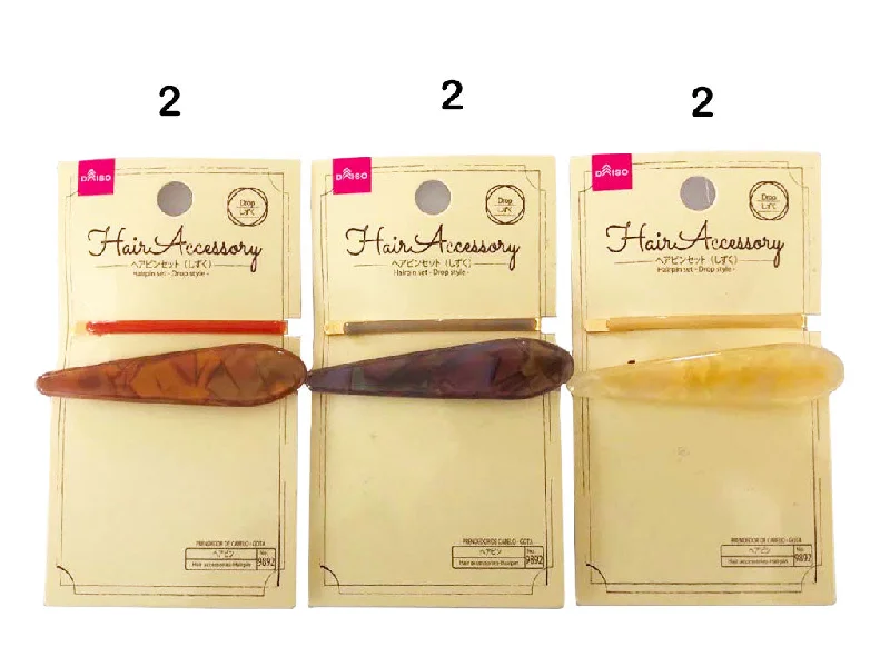 Hairpin set - Drop style -
