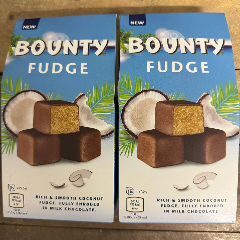 2x Bounty Fudge Gift Boxes (2x110g)