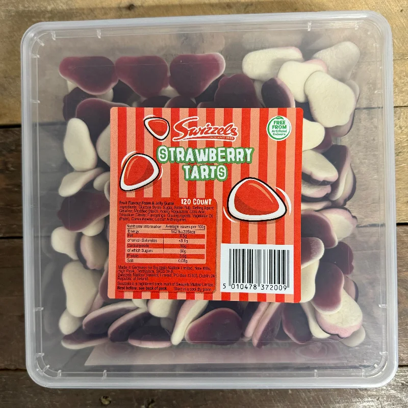 120x Swizzels Strawberry Tarts (1 Tub of 120 Tarts)