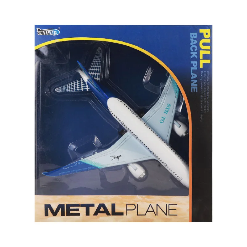 H109-7 DIE CAST METAL PULL BACK PLANE IR
