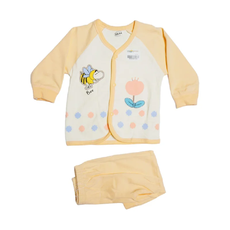 BOYS L/S 2PC PAJAMA SUIT MZS-24 0-6M 503