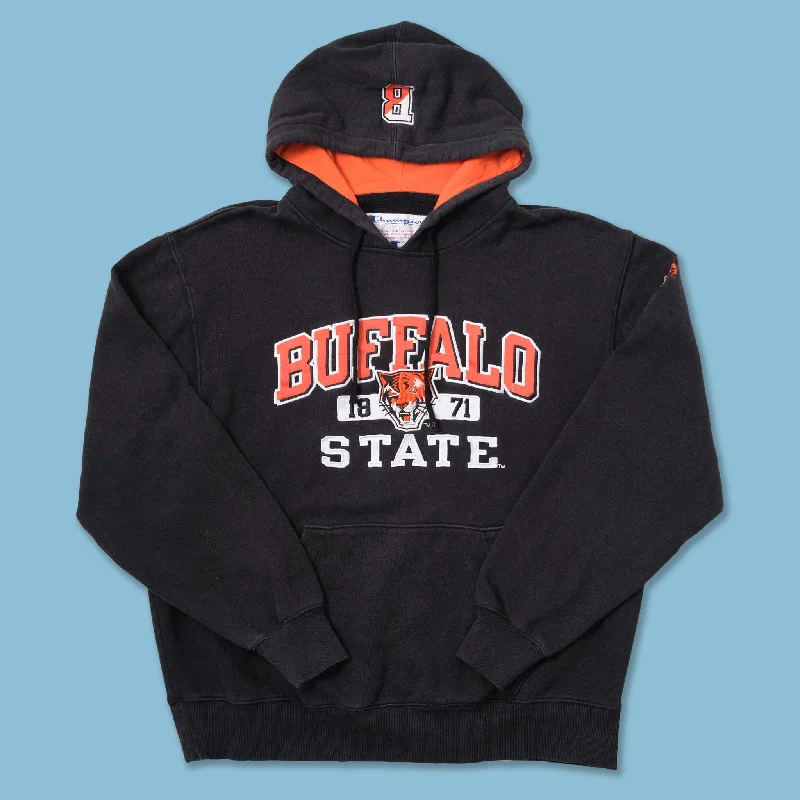 Vintage Champion Buffalo State Hoody XLarge