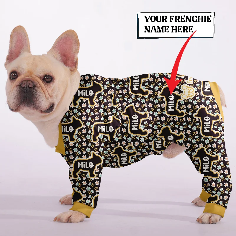 Molly - Personalized French Bulldog Pajamas with Frenchie’s Name – Ultra-Soft, Cozy, and Adorably Stylish! Molly - Personalized French Bulldog Pajamas with Frenchie’s Name – Ultra-Soft, Cozy, and Adorably Stylish!