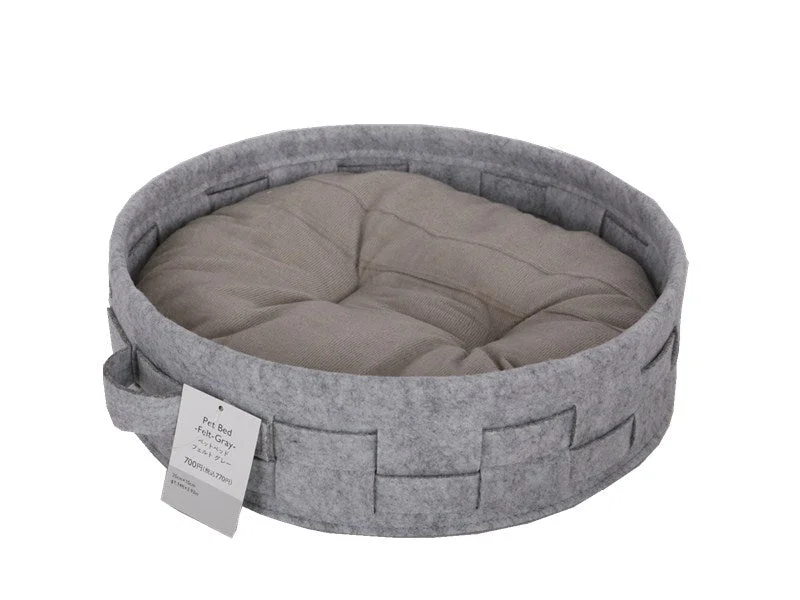 Pet Bed - Felt - GY
