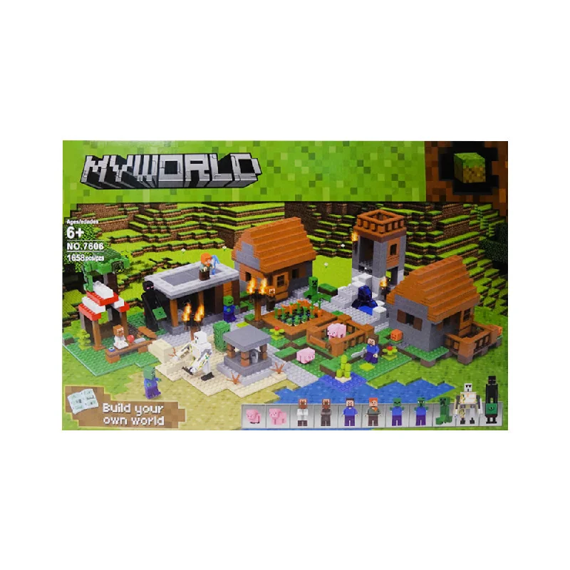 7607 LPN BUILD YOUR OWN WORLD BLOCKS 1658PCS