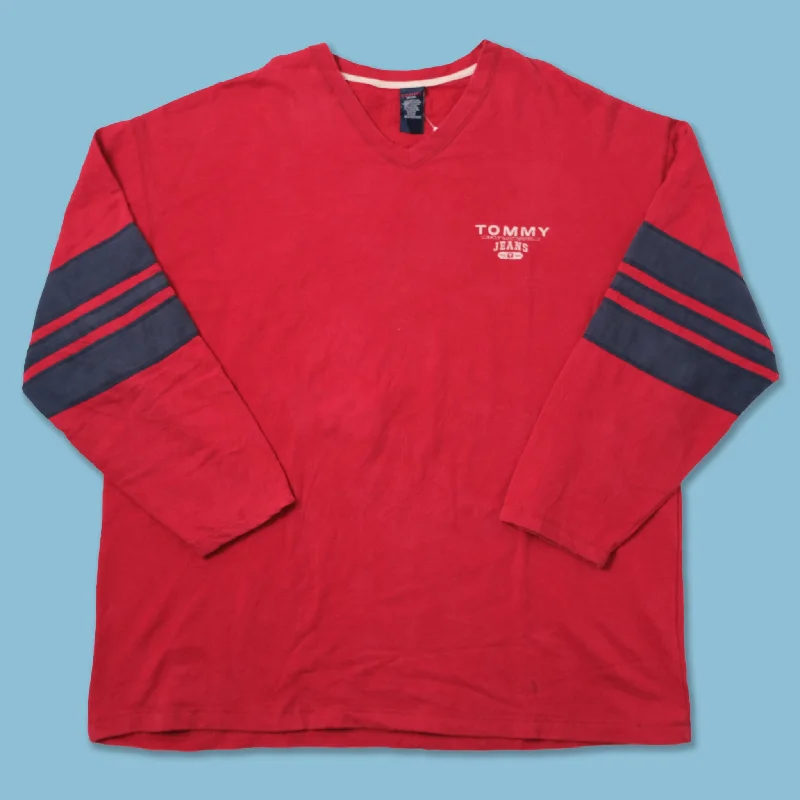 Vintage Tommy Hilfiger V-Neck Sweater 3XLarge