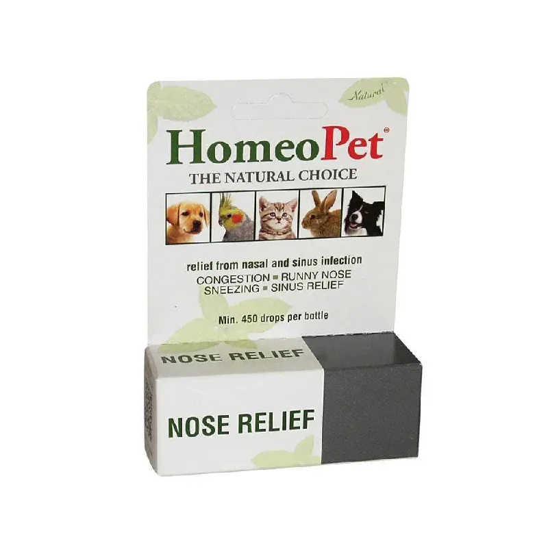 Homeopet® Nose Relief Homeopathic Remedy for Pets 15 Ml