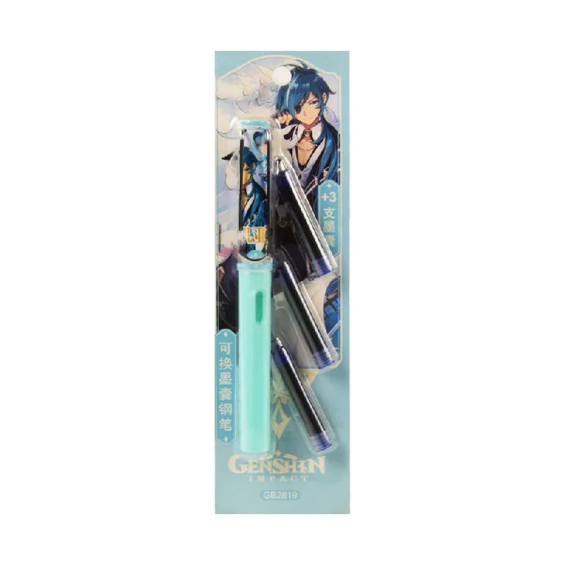 GB2819 FANCY INK PEN WITH 3 REFFILS Z.B