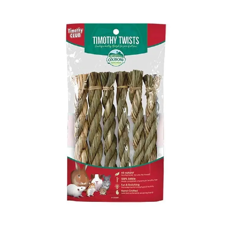 Oxbow Animal Health® Timothy CLUB Twists 6 Count