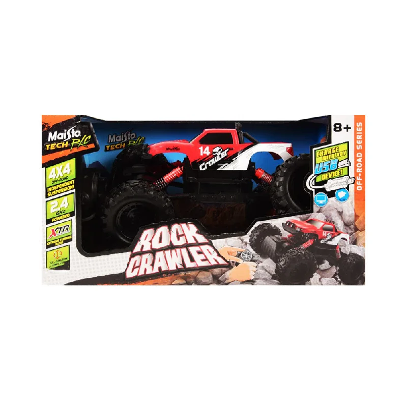 MAISTO RC ROCK CRAWLER RED