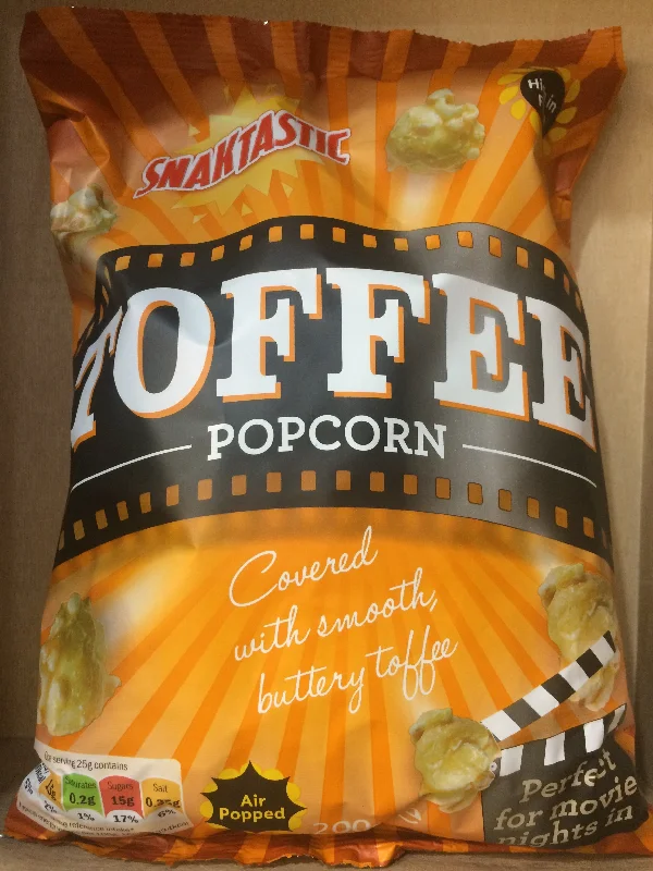Snaktastic Toffee Popcorn 200g