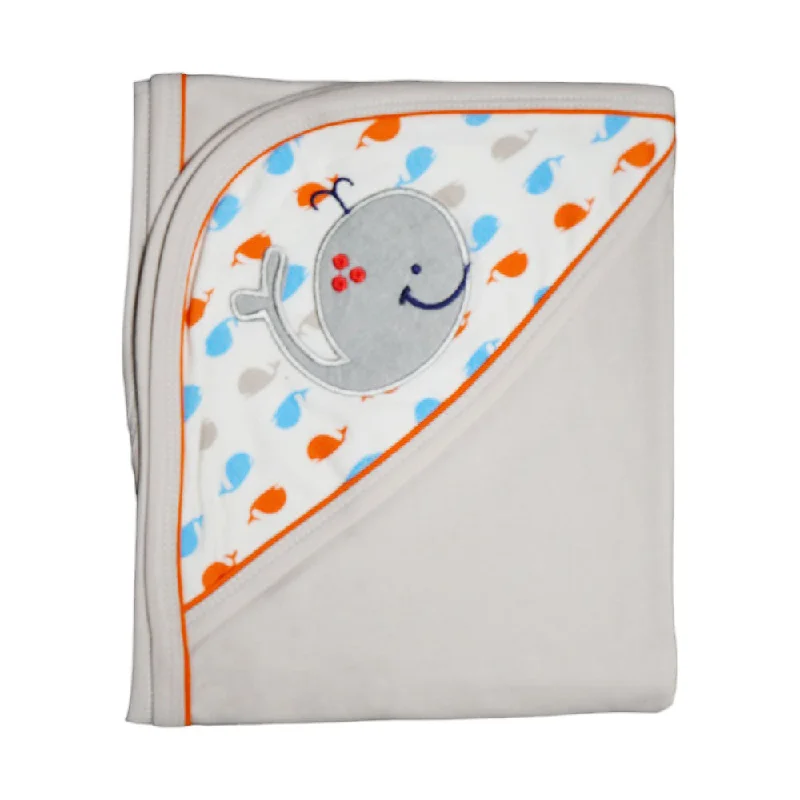 BABY COTTON WRAPPING SHEET HOODED MZS-24 006