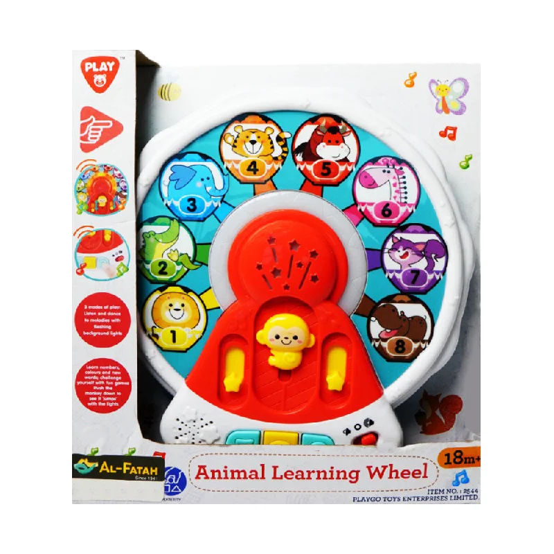 2544 PLAY GO ANIMAL LEARNING WHEEL H.B