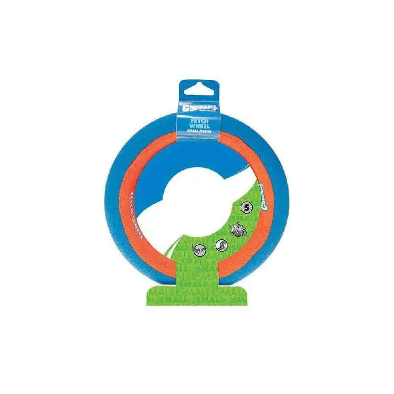 Chuckit!® Fetch Wheel Dog Toys Orange/Blue Color Small