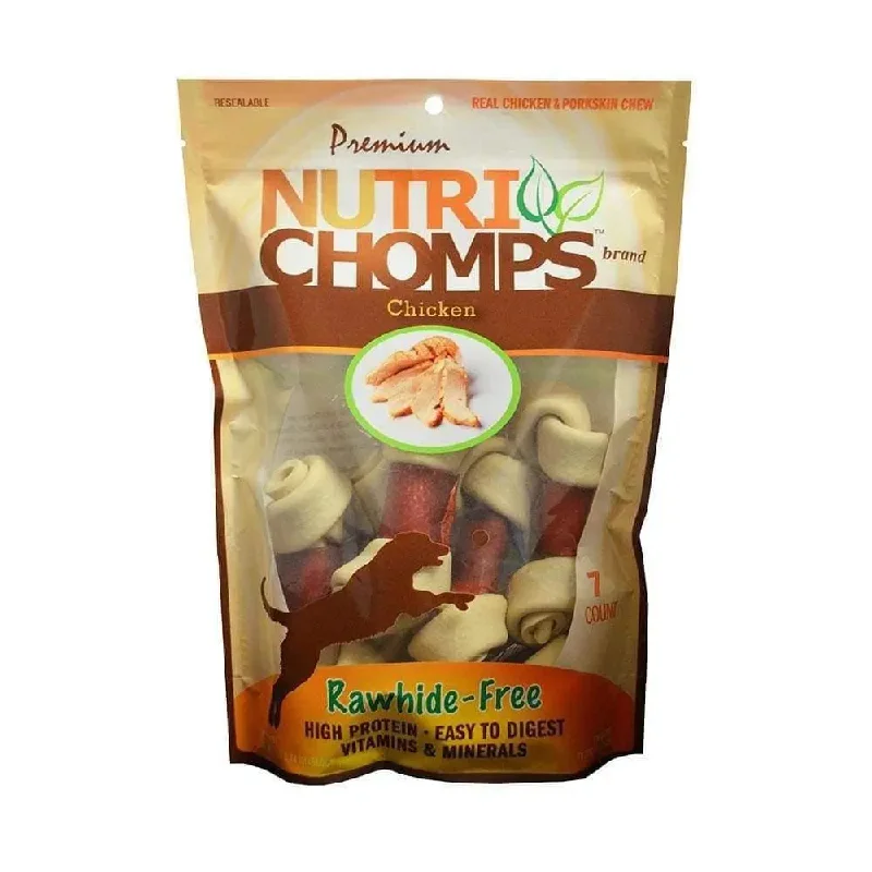 Nutri Chomps™ Chicken Wrapped Knot Dog Treats 3-4 Inch 7 Count