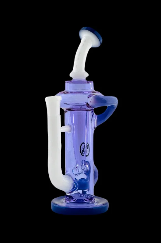 Purple and White
